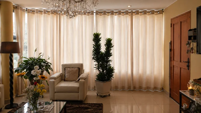 Cortinas con Tubo Metálico